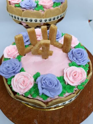 Pastel flores