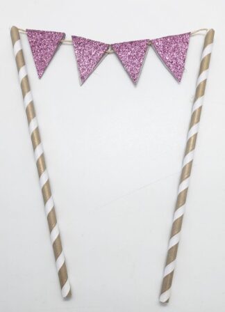 Banderín para torta