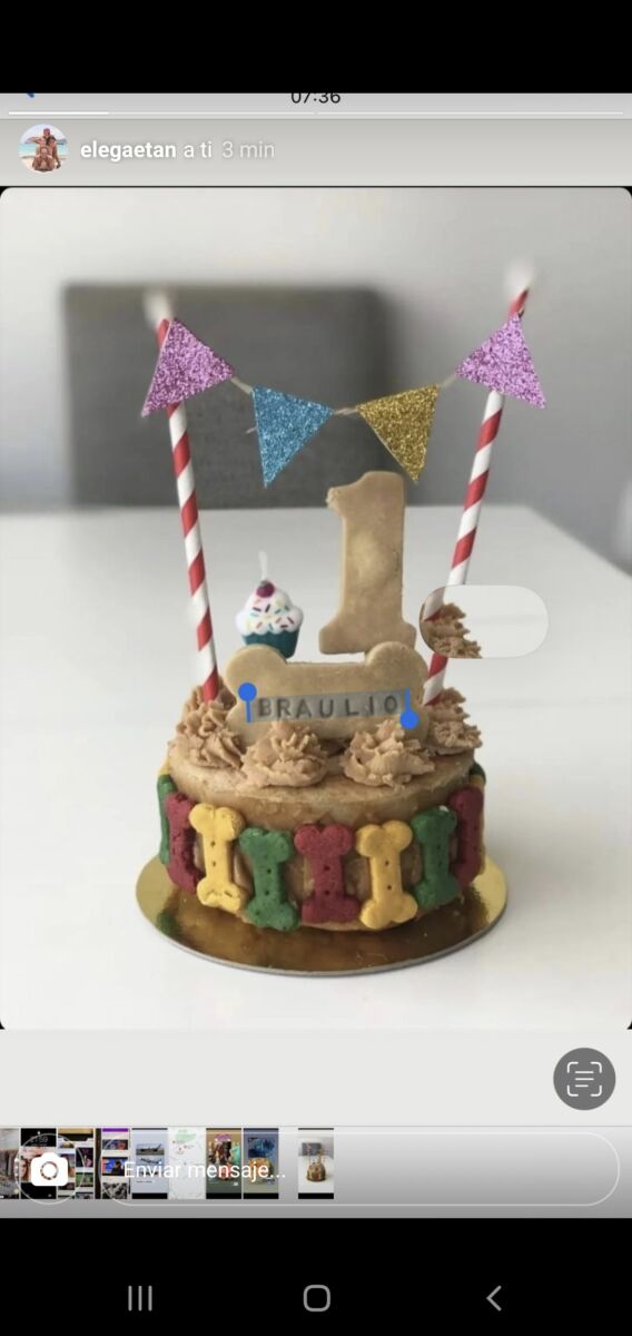 Banderín para torta - Imagen 5