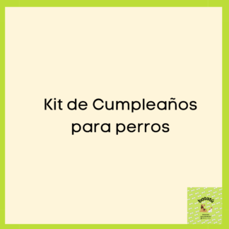 Kit cumpleaños perros