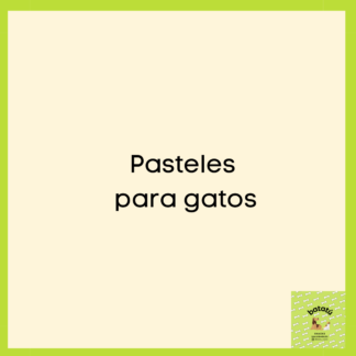 Pasteles para gatos