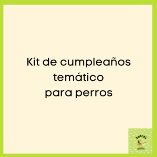 Kit cumple temático