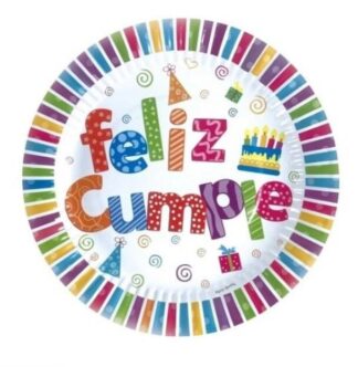 Plato Feliz Cumple