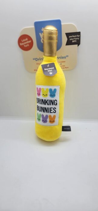 Juguete botella chirriante