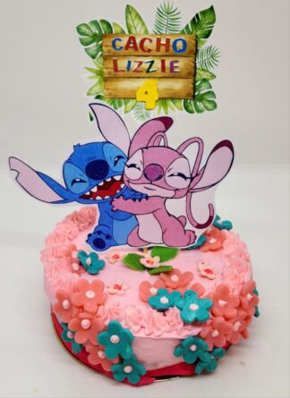 Pastel Stich y Angela
